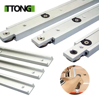 aluminium alloy t tracks slot miter track and miter bar slider table saw miter gauge rod woodworking tools diy