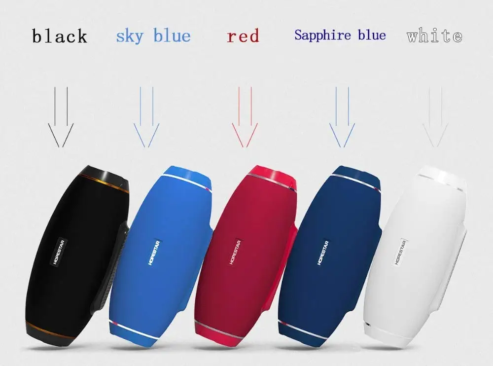 HOPESTAR оригинальный H20 беспроводной портативный Bluetooth 2 1 динамик 20 Вт