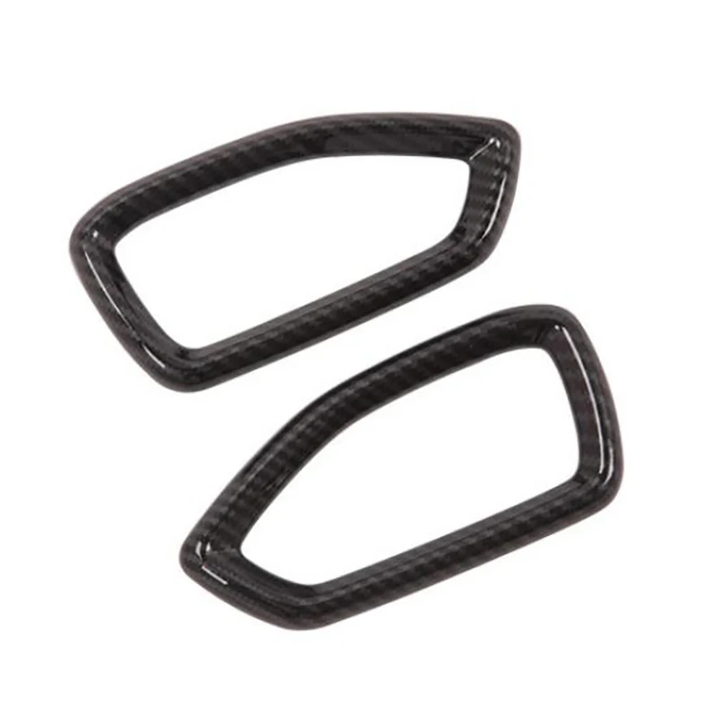 Углеродное волокно вентиляционное отверстие крышка накладка передний