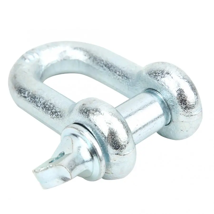 

G210 Heavy Duty Bow Type Lifting Shackle Marine D Shackle Towing Accessory.