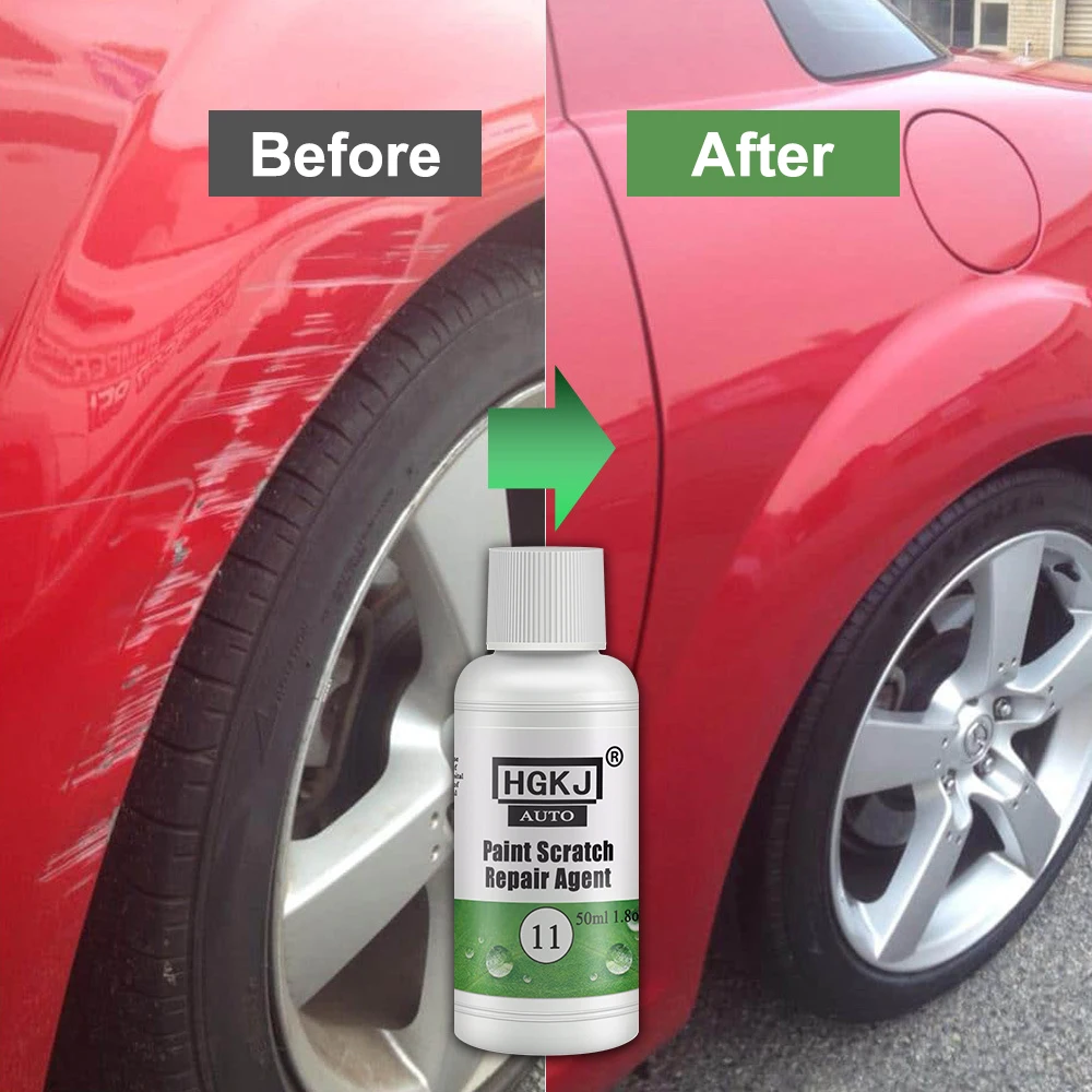 HGKJ 11 Car Paint Scratch Repair Polishing Paste Wax for Auto Removes Scratches Minor Imperfections Oxidation Auto Detailing
