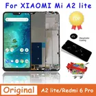 ЖК-дисплей 5,84 дюйма для Xiaomi Mi A2 Lite MiA2 Lite с рамкой и дигитайзером, дисплей с сенсорным экраном для замены дисплея Redmi 6 Pro