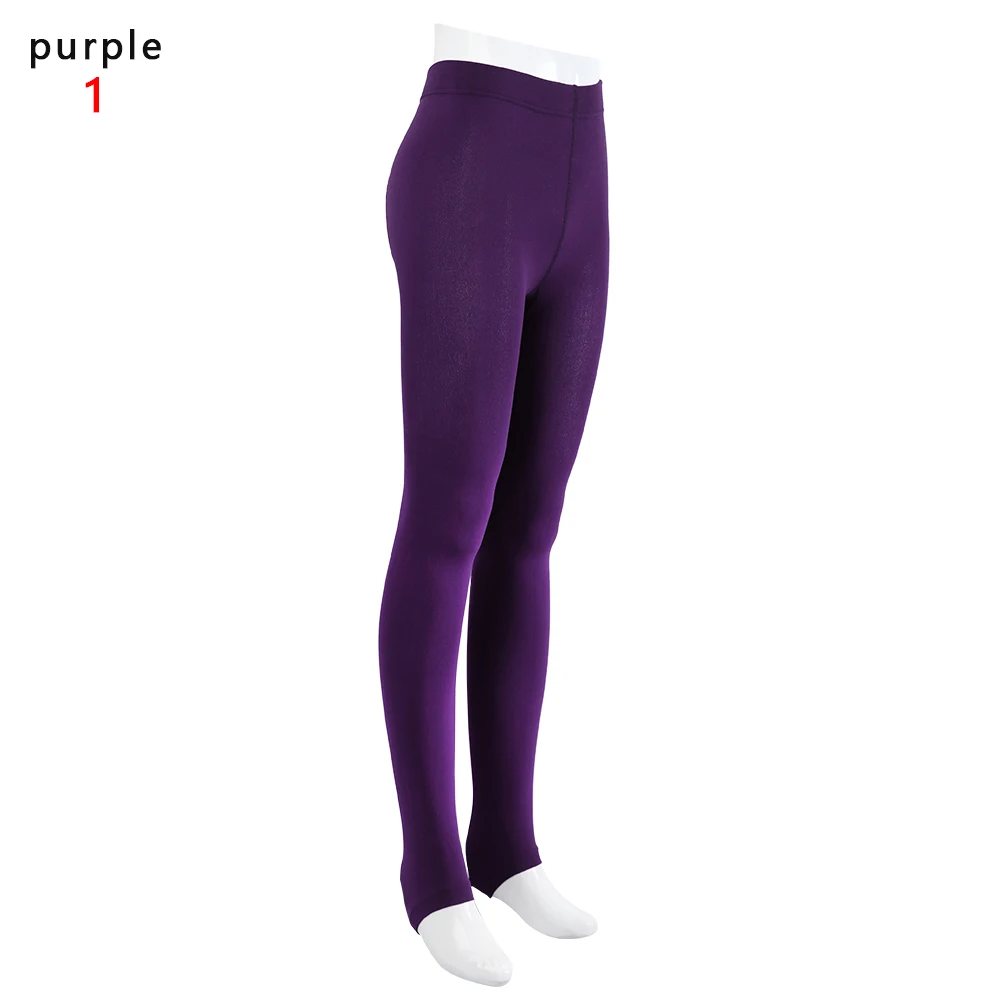 purple 01 5 цветов, 3 вида стилей, женские Модные Цветные супер теплые сексуальные колготки, бархатные бесшовные колготки, зимние теплые классические плотные колготки - Цвет: purple 01