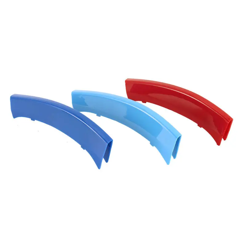 

3D Sport M Style 3 Color Grille Grill Cover Clip Trim For BMW X3 X4 F25 F26 AG