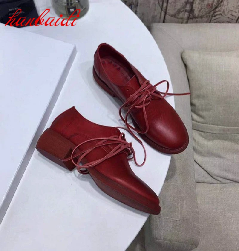 

Fashion Autumn New Style Short Boots Leather Upper Square Heel Comfortable And Breathable Casual Shoes Commuter Shoes