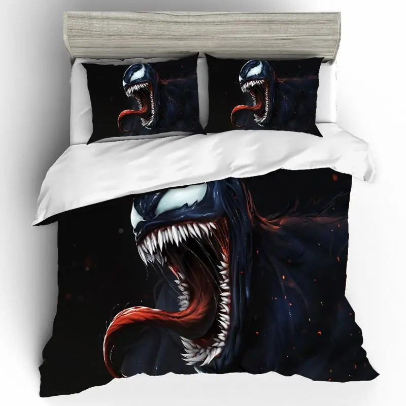 DQ0429 Домашний текстиль постельное белье Venom Ropa De Cama свадебный подарок Sabanas 3d комплект постельного белья королевского размера Lencol Cama Casal Cat постельное белье поплин - Цвет: DQ0429