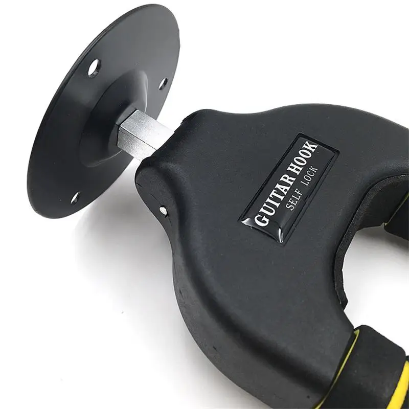 Guitar hook guitar gravity automatic lock electric wood piano rack hanger self accessories | Спорт и развлечения