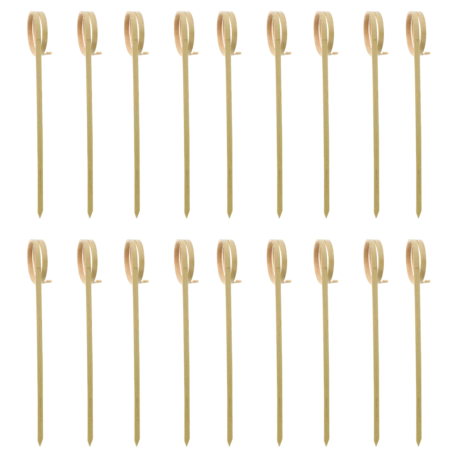 

100Pcs Portable Disposable Fruit Picks Restaurant Appetizer Picks Cocktail Drinks Picks
