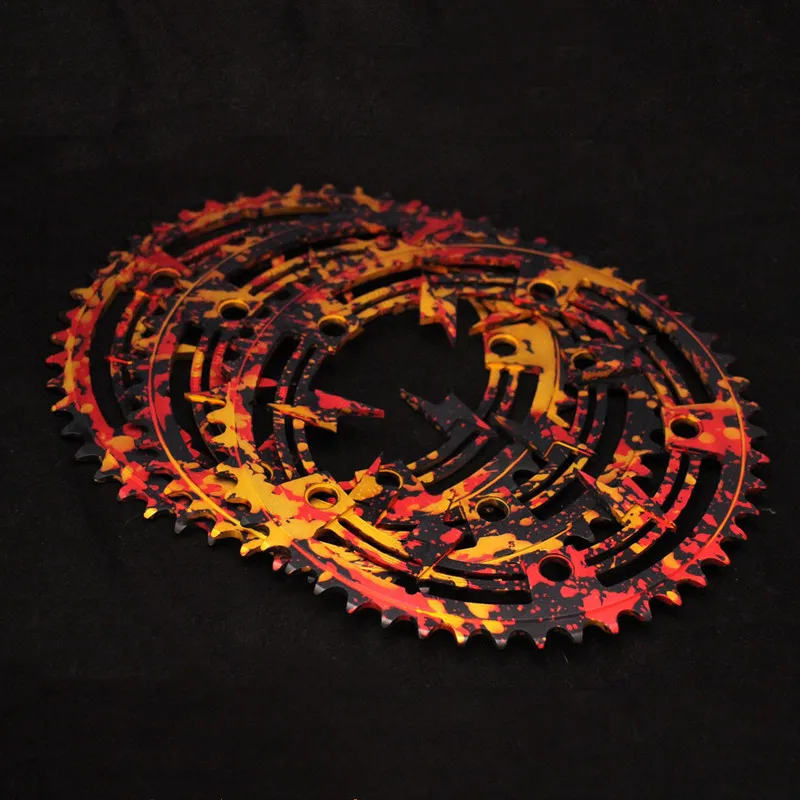 

Intro7 144BCD 49T Personalized Paint Single Speed Hollow CNC 7075 Alloy Disc Chain Wheel Fixed Gear Bike High Quality Chain ring