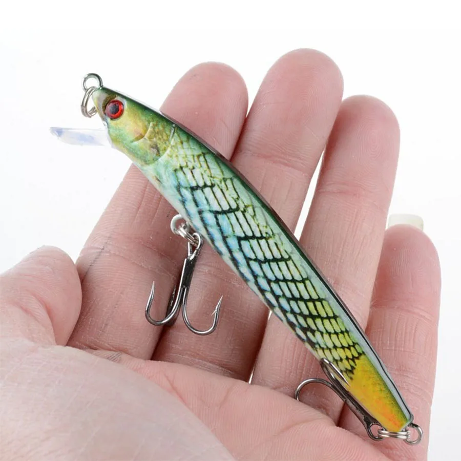 

1pcs Crankbaits Fishing Lures Jerkbait Minnow Wobblers For Trolling Floating Bass Artificial Bait Hard Carp Pesca Fishing Tackle