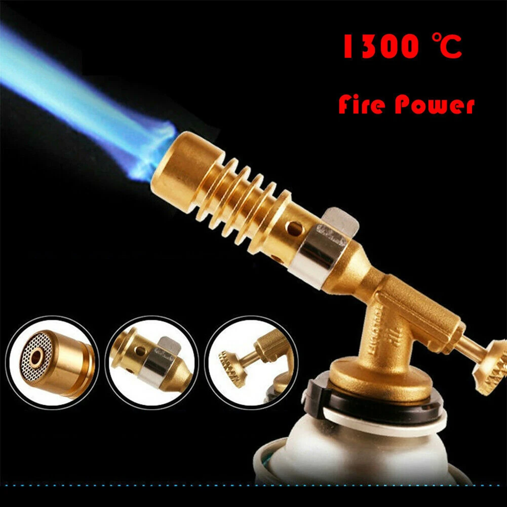 

Lighter Gas Torch Burner Blowtorch Heating Welding Portable Flame Torch