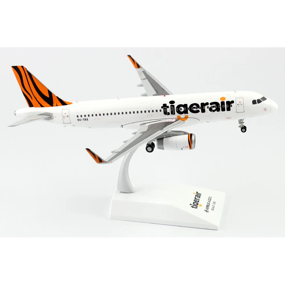 Коллекционный самолет из сплава 1:200 подарок JC Крылья XX2244 Tigerair Airlines модель