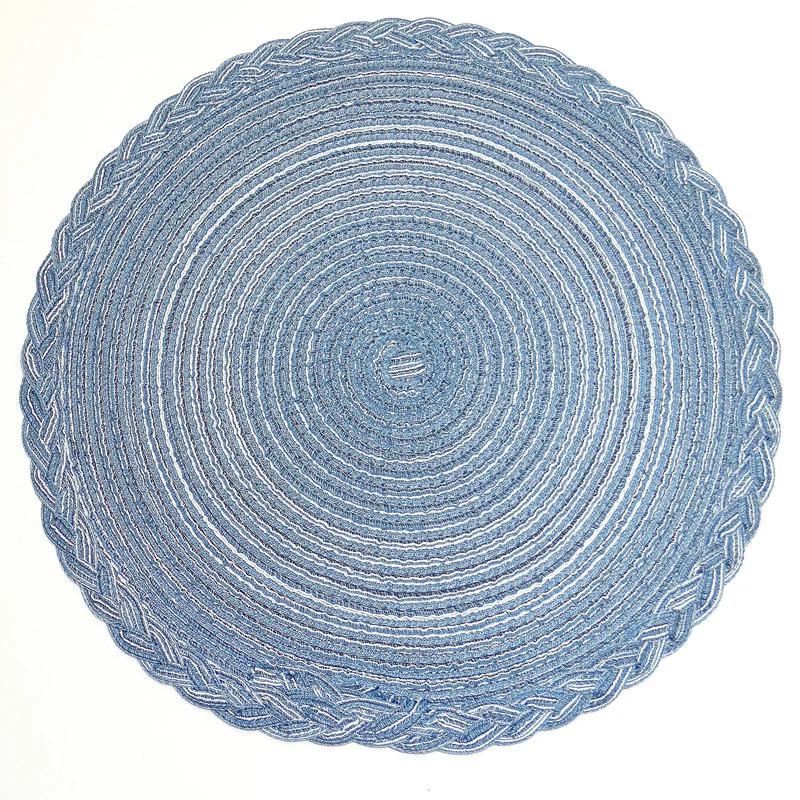 

1 Pcs Dining Table Mat Woven Placemat Pad Heat Resistant Bowls Coffee Cups Coaster Table Napkins For Home Kitchen