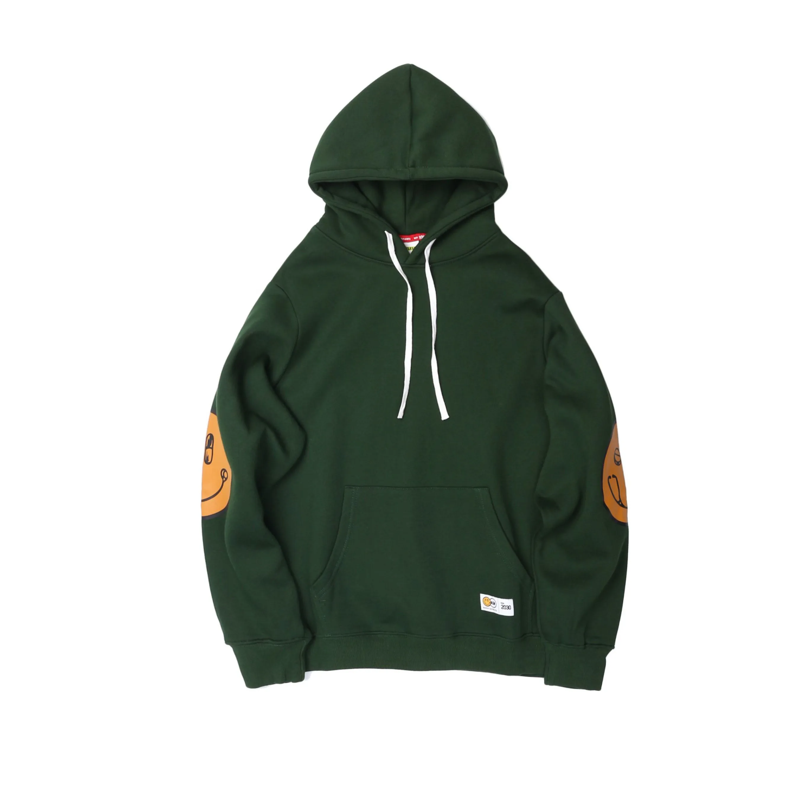 green Мужские толстовки из хлопка W2110 - Цвет: green