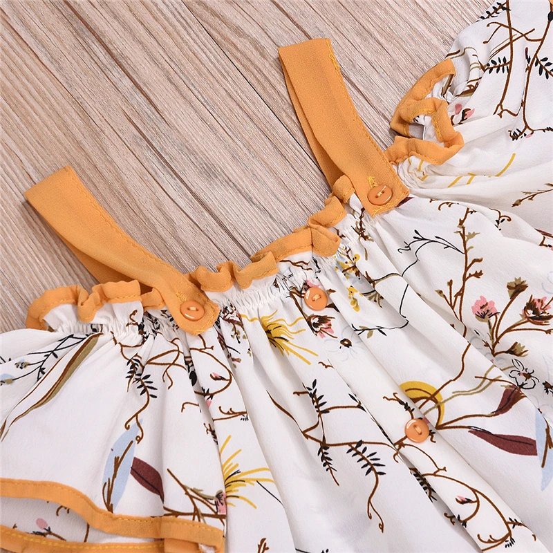 Летние пляжные наряды из 2 предметов детская одежда для девочек детские