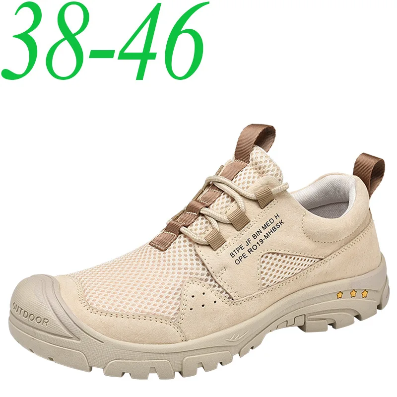 New climbing shoes male big yard breathable male shoes 46 yards outdoor sports shoes men climbing leisure recreational cross-