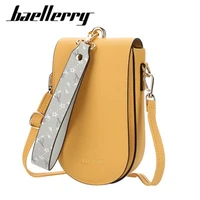 baellerry new wallet long casual ladies one shoulder messenger bag vertical mobile phone bag korean buckle clutch