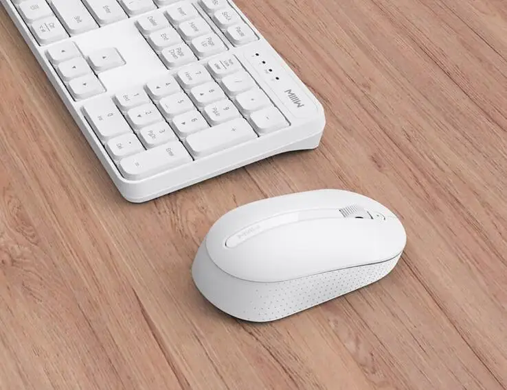 Xiaomi Mijia Miwu Wireless Keyboard And Mouse 2.4G Receiver Plug and Play 104 Key Full Size One Switch | Компьютеры и офис