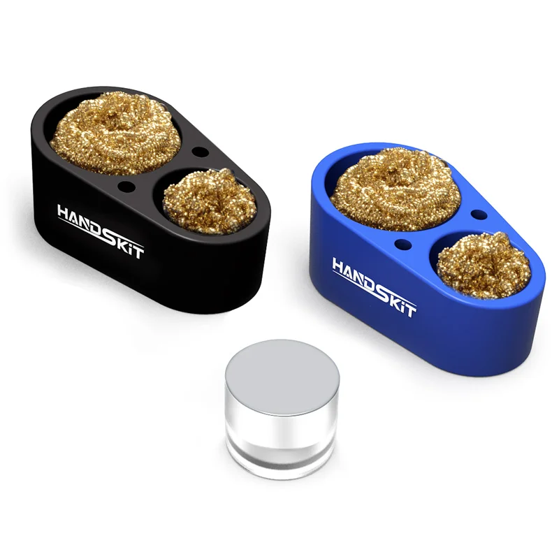 Устойчивый силиконовый паяльник чистящий шар сбор излишков олова двойной