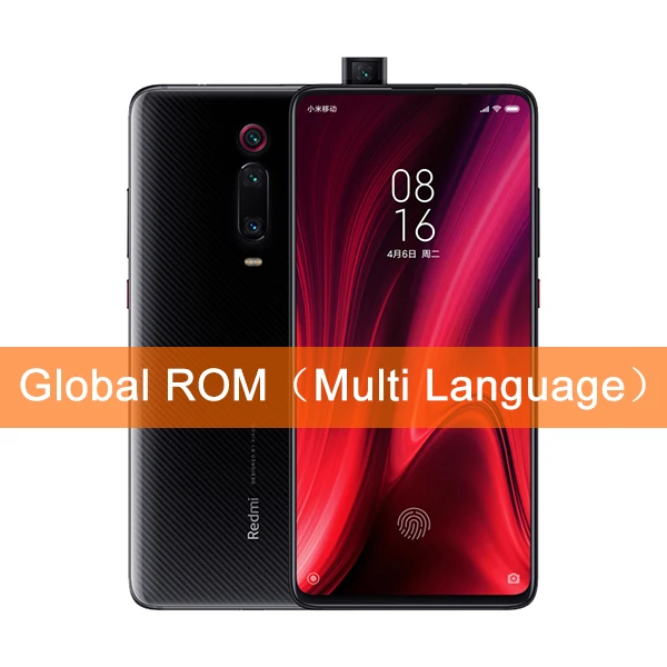 Black Смартфон Xiao mi Red mi K20 с глобальной прошивкой, 6 ГБ, 128 ГБ(mi 9 T), Snapdragon 730, 48 Мп+ 20 МП, 6,39 дюйма, AMOLED дисплей, аккумулятор 4000 мАч - Цвет: Black