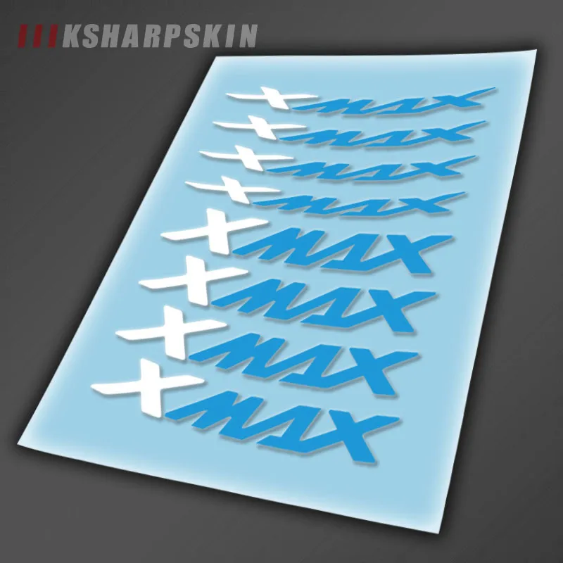 Наклейка для логотипа колеса светоотражающие водонепроницаемые наклейки MOTO yamaha