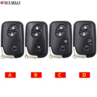 34 кнопочный чехол для автомобильного ключа с дистанционным управлением чехол для Lexus IS250 IS350 GS430 ES350 GS350 LX570 RX350 LS460 + вставной ключ необработанное лезвие