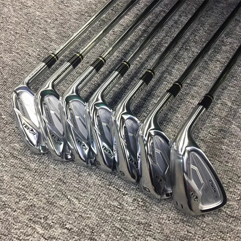 

Brand New Golf Clubs Honma TW747VX Irons Honma Tour World 747VX Golf Iron Set 4-11 R/S Flex Shaft With Head Cover