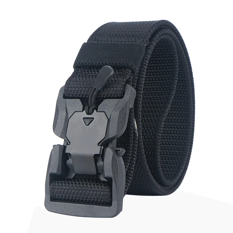 Новый тренд пояс в стиле унисекс сплошной цвет нейлон вставить пряжку мужской