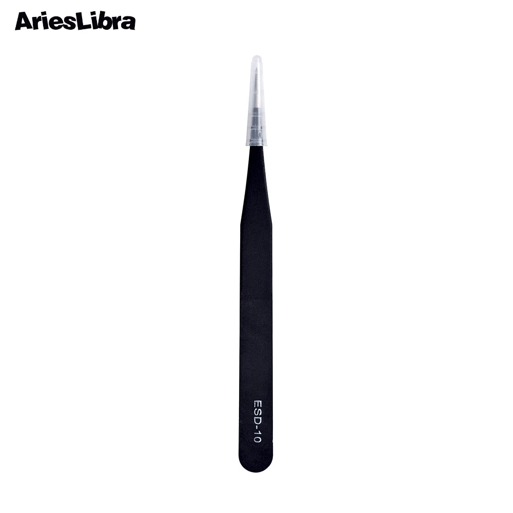 AriesLibra Плоские щипцы для ногтей из нержавеющей стали пинцет кутикулы толкатель