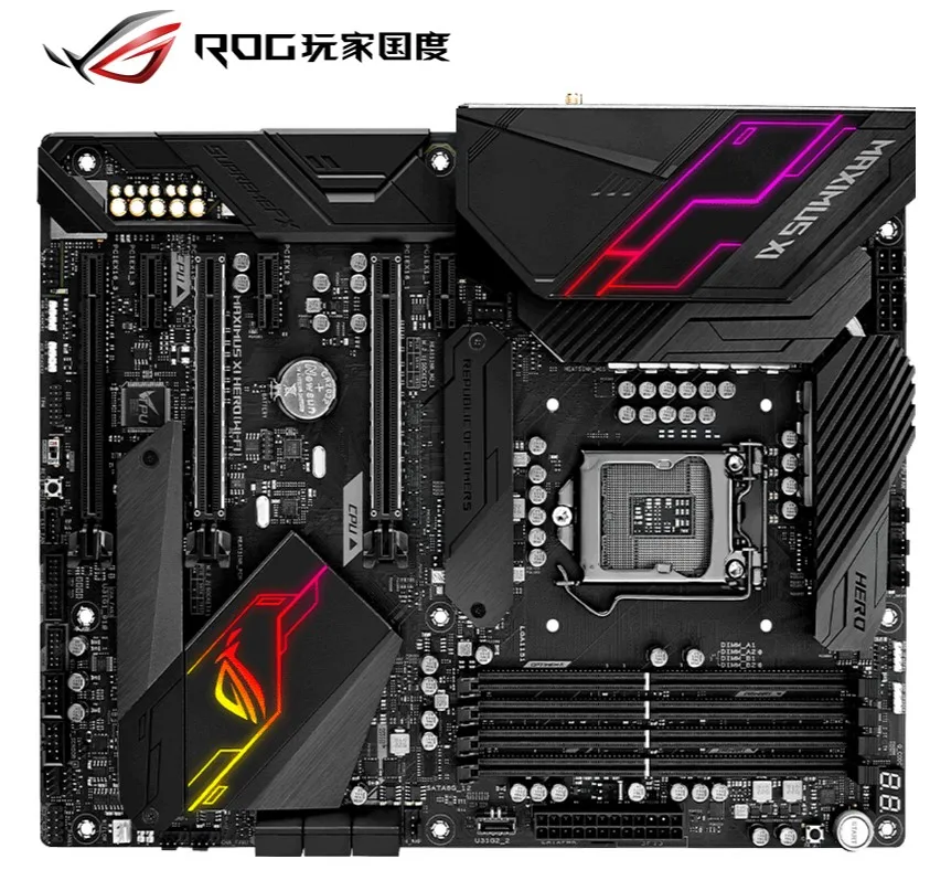 

New ROG Maximus XI Hero M11H original desktop motherboard Z390 LGA1151 DDR4 64G Support I9 9900K 9700K motherboard
