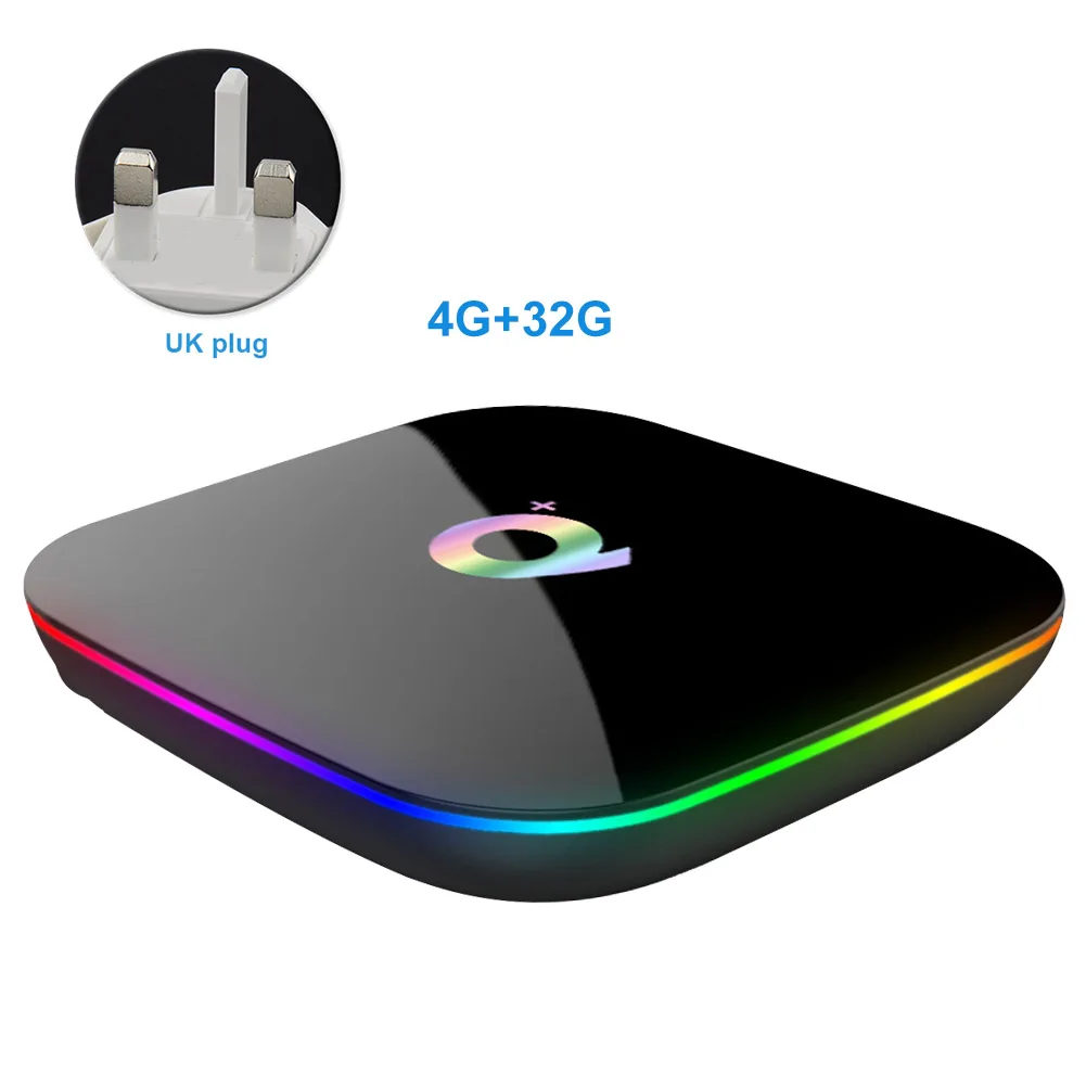 3D 6K HD H6 Plus четырехъядерный ТВ приставка 16G/32G/64G Android 9 0 Smart Ethernet Wifi 2 4G медиаплеер IP