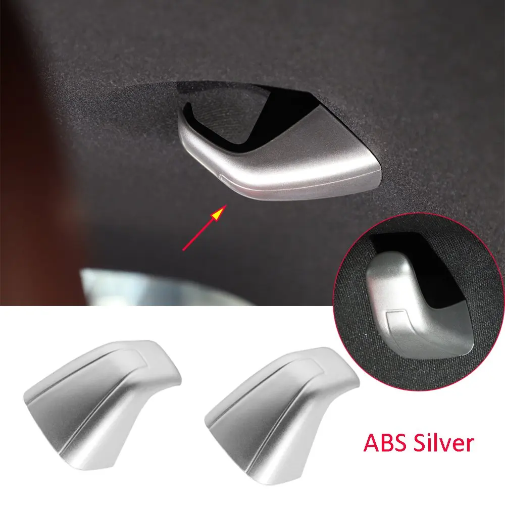 

ABS Inner Rear Row Hook Decorative Cover Kit for Dodg Challenger 2015-2020