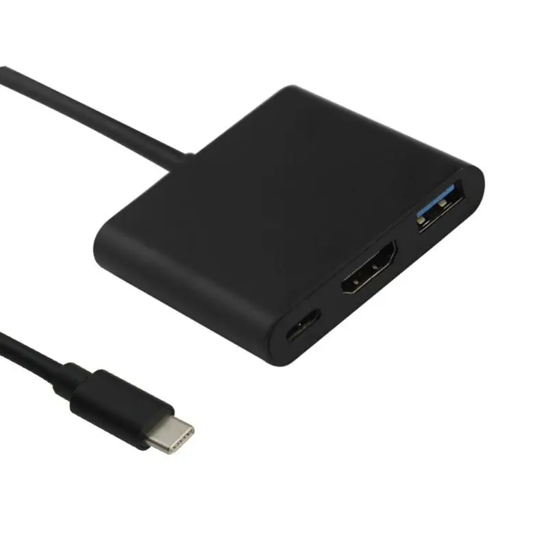 1080P HDMI Type C Adapter For Nintend Switch Charging Portable Dock For Switch NS USB 3.0 to HDMI Video Converter TV output LX9A