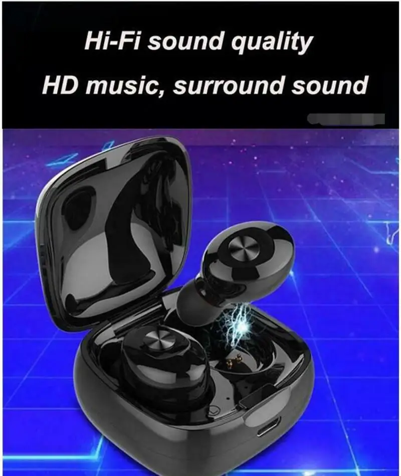TWS-стереонаушники XG12 с поддержкой Bluetooth 5 0 и микрофоном | Электроника