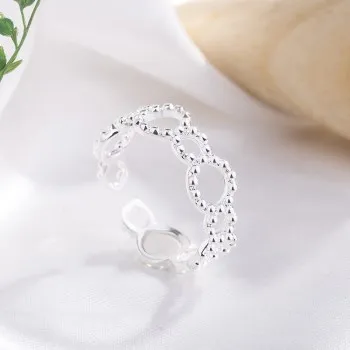 

Temperament Fashion Round Ring Lady Versatile Personality Student Simple Ring Manufacturer Direct Sales R2042 Luxury Jewelry