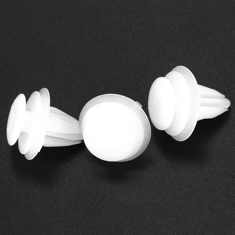 

30pcs Plastic Rivets Mudguard Clip Mold Fastener 8mmx17mm