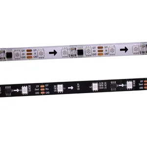Светодиодная лента WS2811 IP20, не Водонепроницаемая LED лента WS2811 IC SMD 5050 RGB, 5 м, 30 светодиодов, 60 светодиодов, 12 В постоянного тока