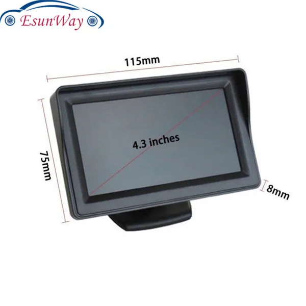 Складная 4 3 дюймов Цвет ЖК дисплей на тонкопленочных транзисторах