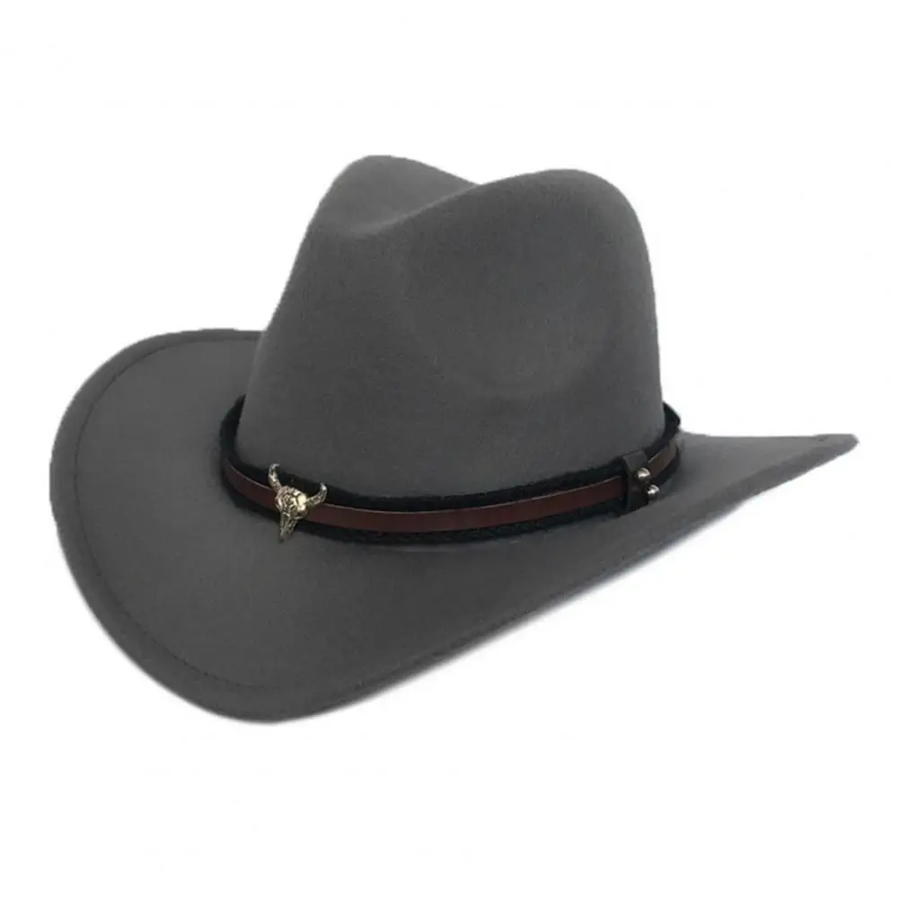

Hat Wide Brim Strap Comfortable Wide Brim Cowboy Hat for Home