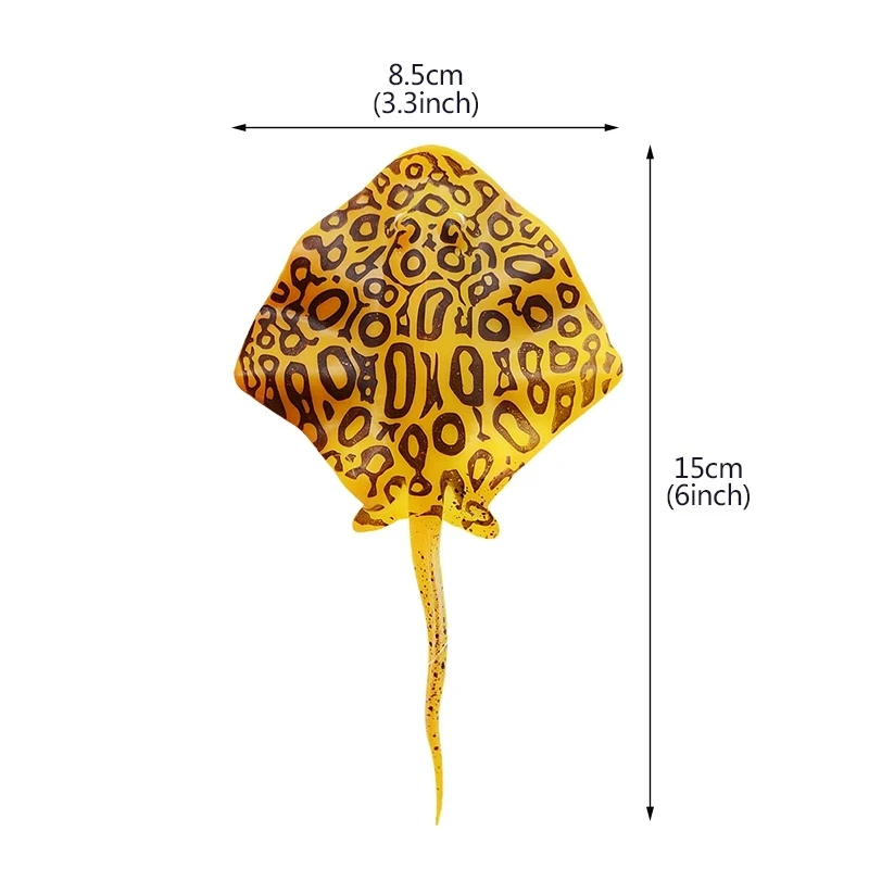 Saim 3 шт. плавающие Искусственные рыбы украшения Batfish поддельные рыбный орнамент