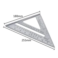 new speed square protractor aluminum alloy miter framing tri square line scriber saw guide measurement inch carpenter ruler