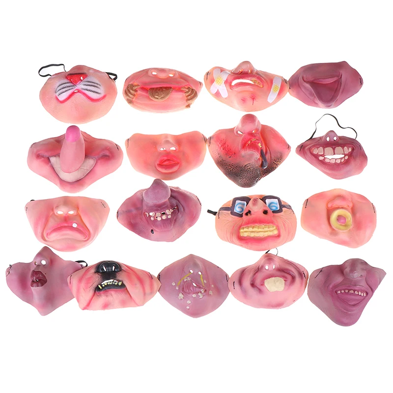 1 шт. страшные маски для Хэллоуина маскарадная забавная взрослая маска вечеринки