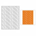 2021 новые кудрявые сердца пунктирная фоновая панель металлические Вырубные штампы для рукоделия изготовления поздравительных открыток и скрапбукинга без штампов