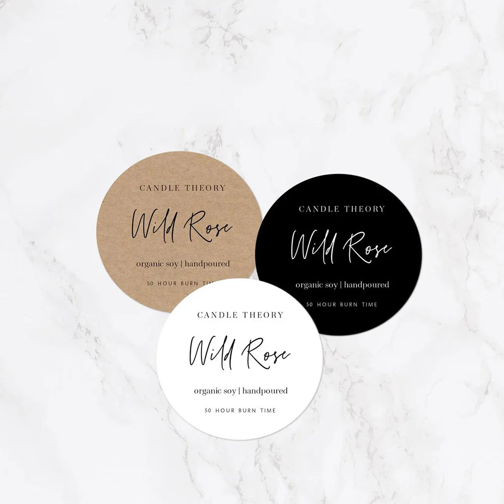 

Custom Round Label Template Cosmetic Label Round Jar Label Cosmetics Label Custom Round Label 2" Round