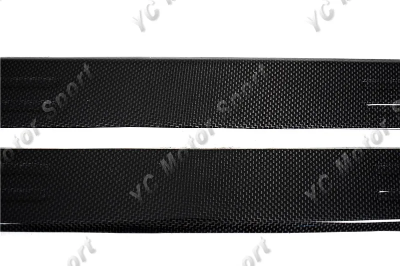 Автомобильные аксессуары порог из сухого углеродного волокна для 2015-2019 F488 GTB &amp