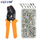 SN-48B обжимные плоскогубцы 0,5-2, 5 кв. Мм, высокоточные губки с язычком 2,8 4,8 6.3 автомобильные клеммы набора проводных электрических ручных инструментов