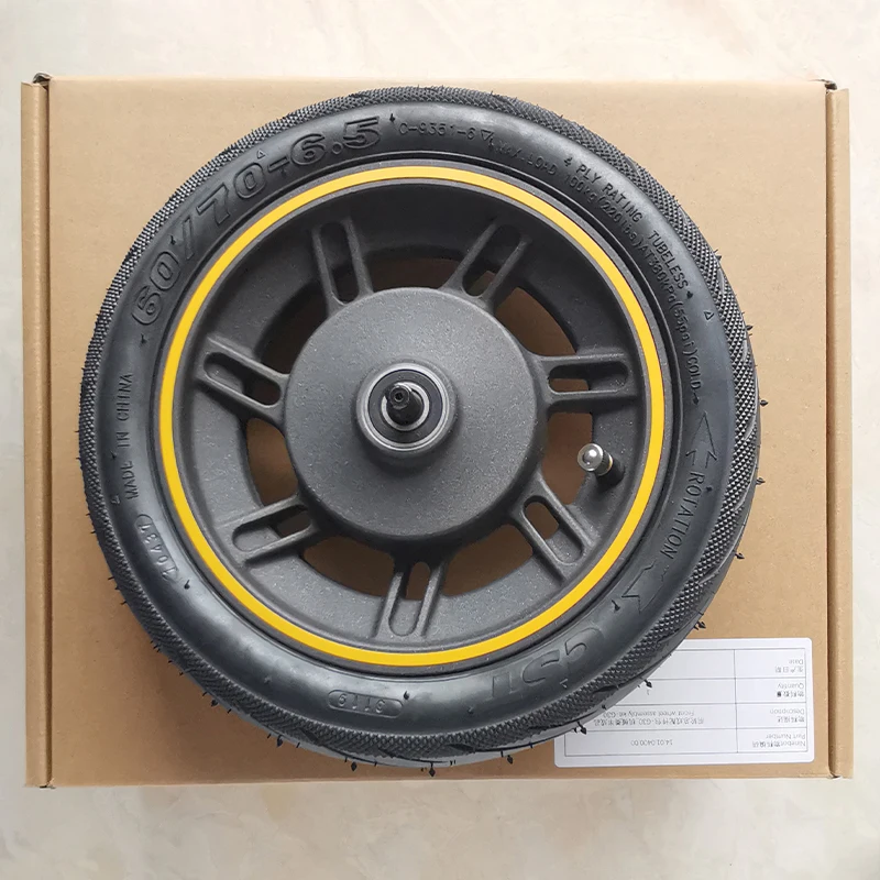 

Original Front Wheel For Ninebot Max G30 Kickscooter 10inch Front Wheel Hub with Vacuum Tire Assembly Spare Parts