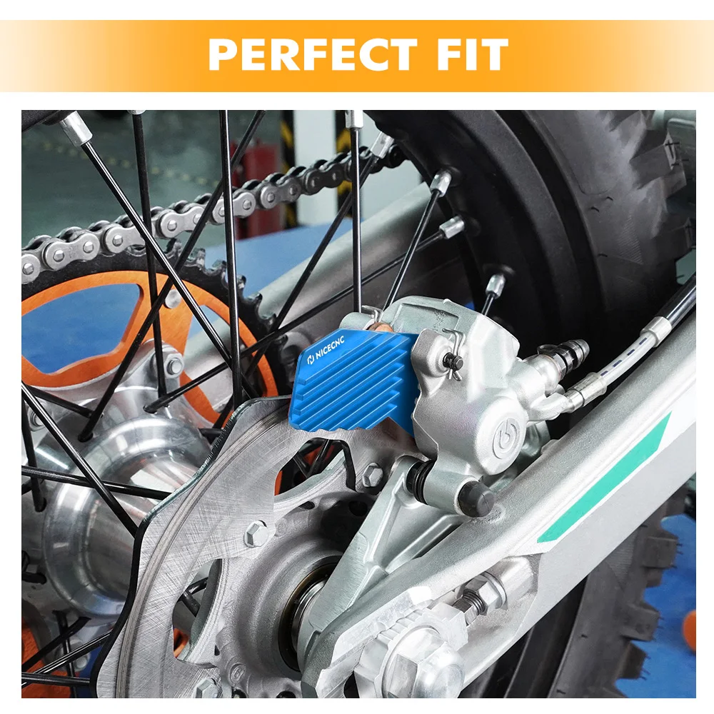Кулер для заднего тормоза NICECNC теплоотвод Yamaha YZ 125 250 125X 450F 250F 250FX 250X 450FX WR WRF YZF 450