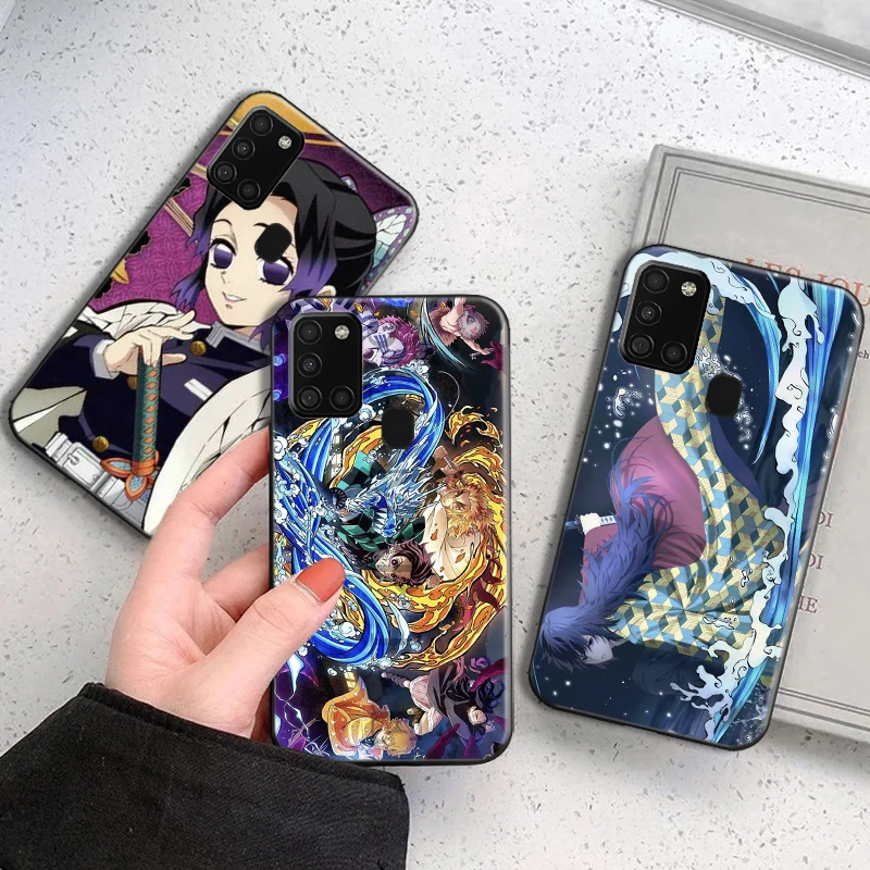 

Hot Anime Demon Slayer Phone Case For Samsung Galaxy A11 A21S A31 A32 4G A41 A42 A51 A71 4G 5G Kamado Nezuko Soft TPU Fundas