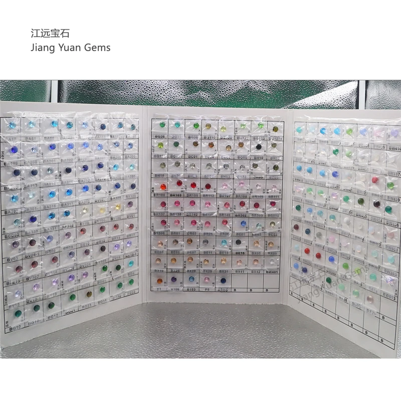 204 шт. круглая стеклянная Цветовая диаграмма | Украшения и аксессуары